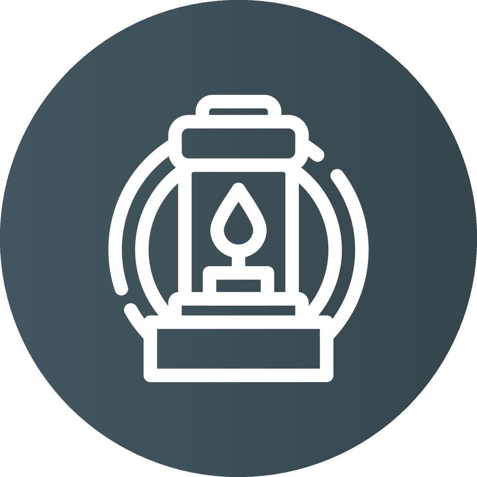 Lantern Creative Icon Design vector
