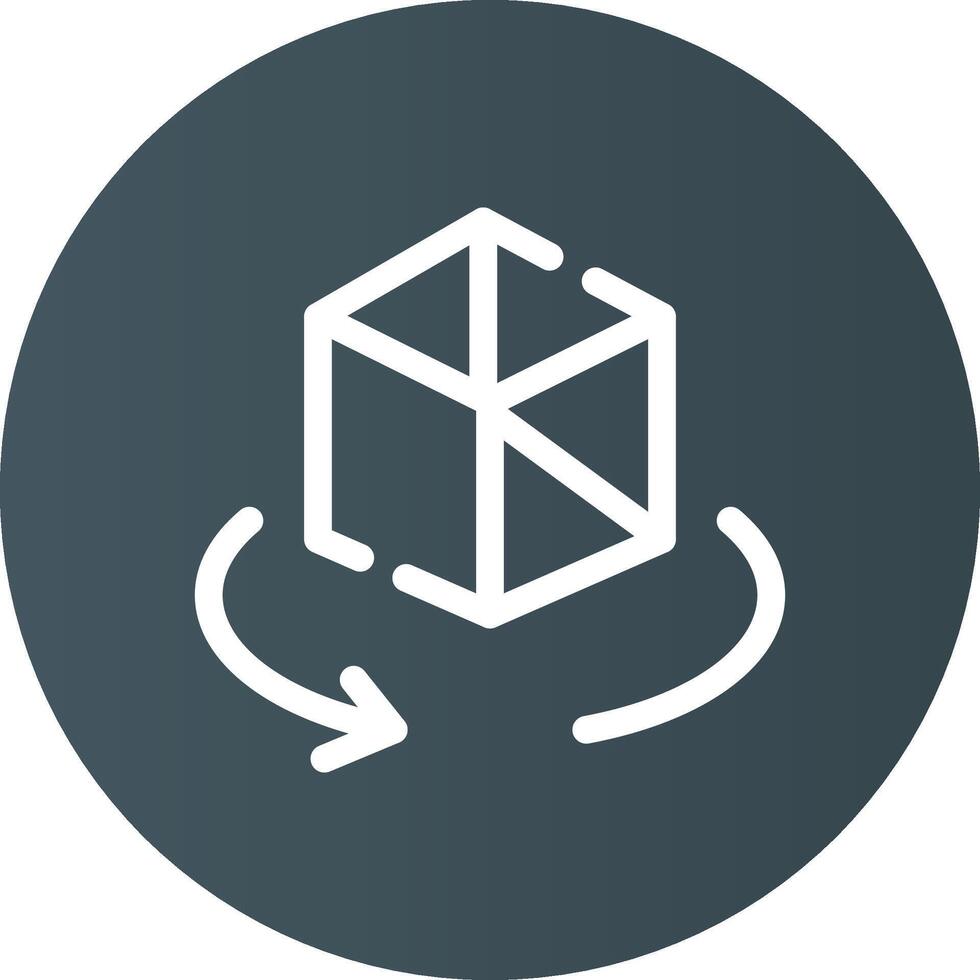 3d Creative Icon Design vector