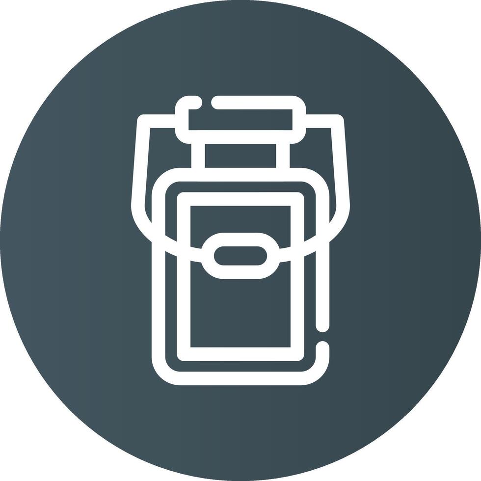 Milk Jar Creative Icon Design vector