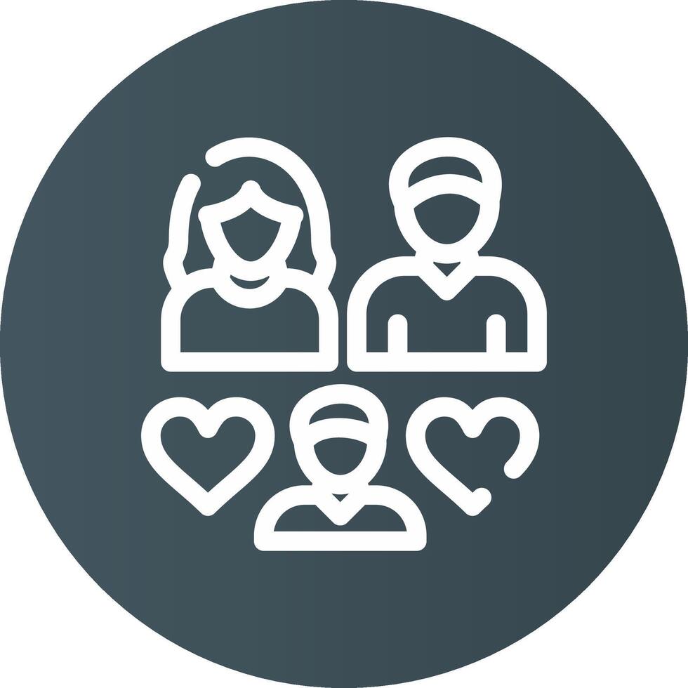 Family Creative Icon Design vector