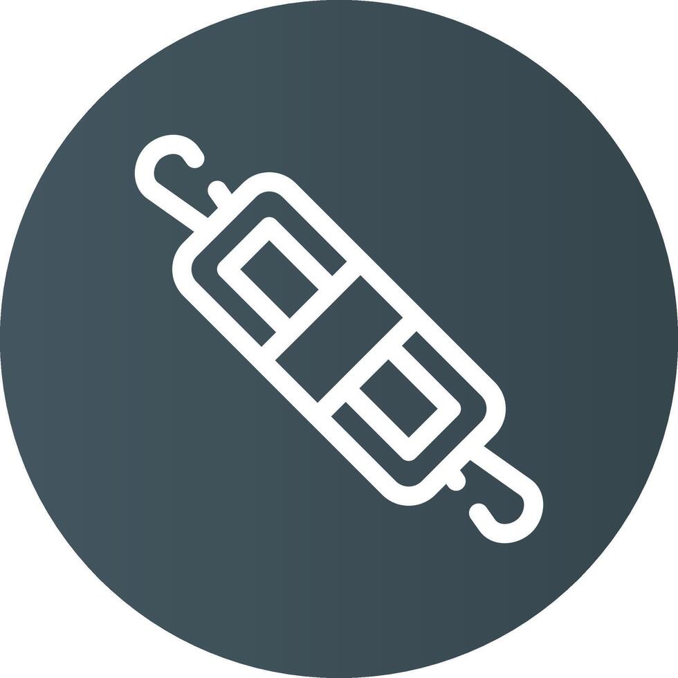 Rolling Pin Creative Icon Design vector