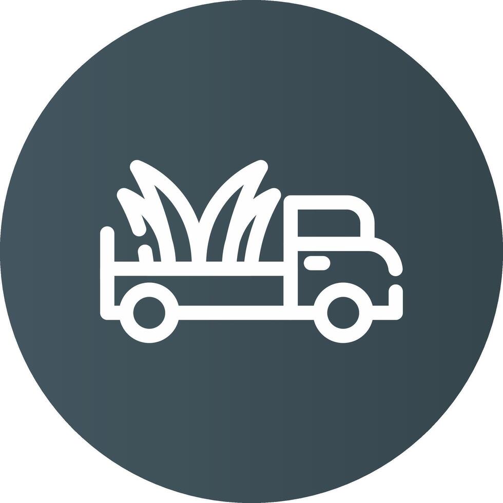 Delivery Truck Creative Icon Design vector