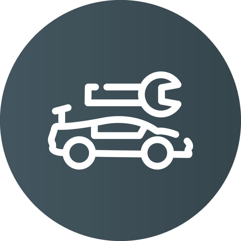 diseño de icono creativo de servicio de coche vector