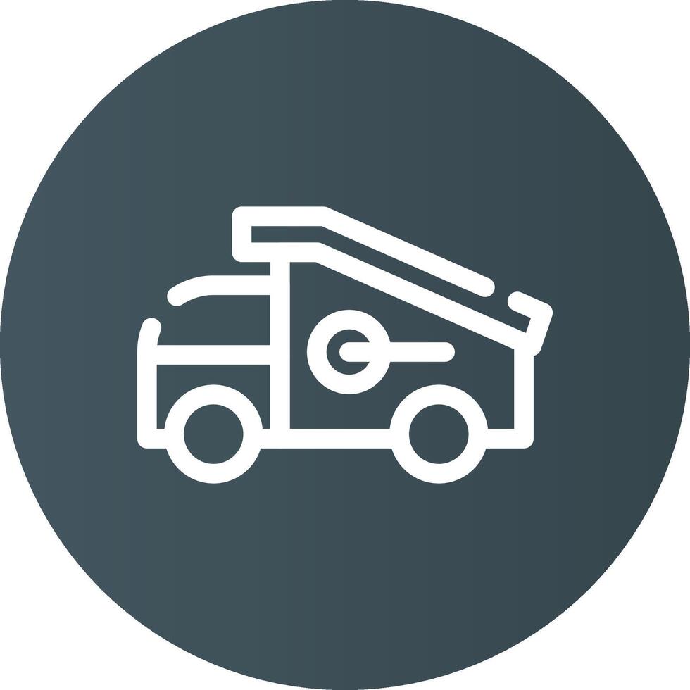 Truck Creative Icon Design vector