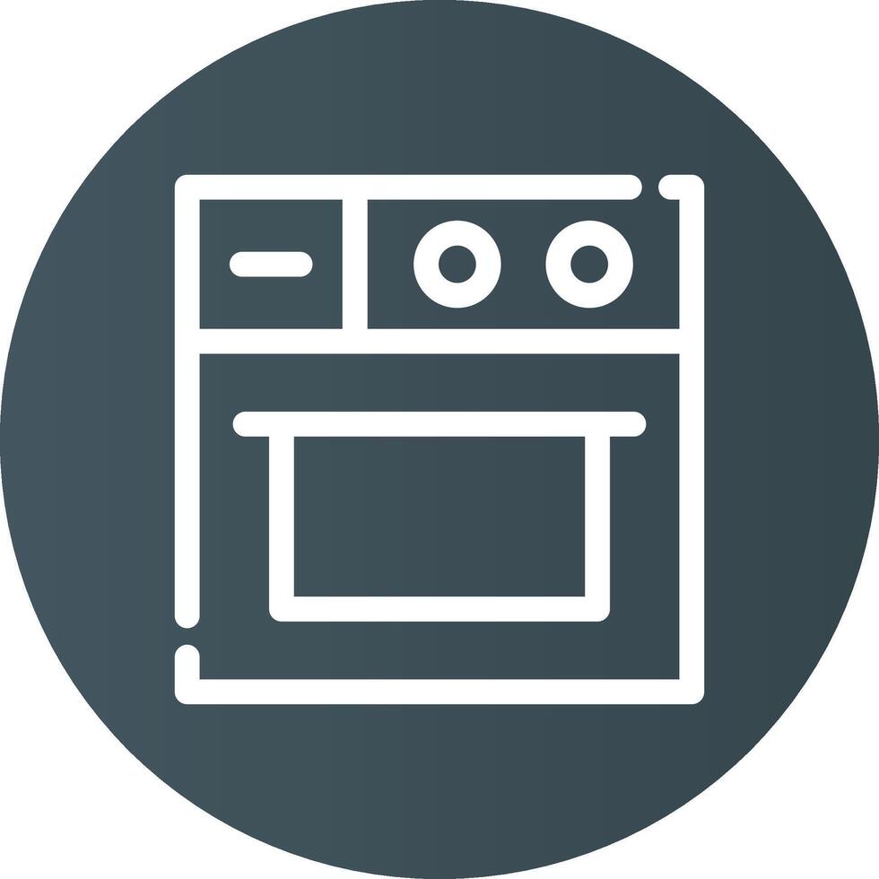 Oven Creative Icon Design vector