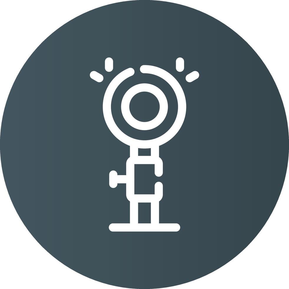 Light Creative Icon Design vector