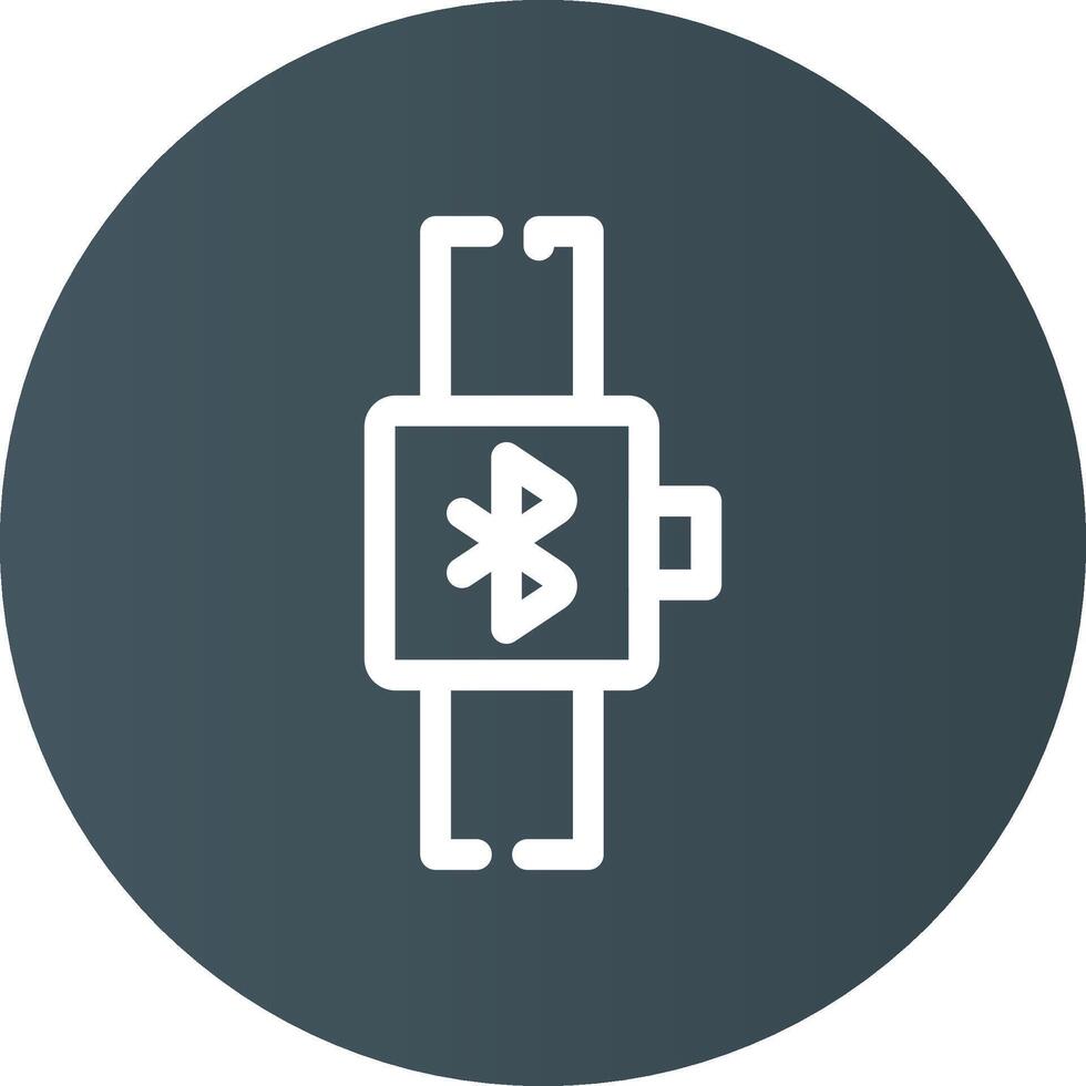 Bluetooth Creative Icon Design vector