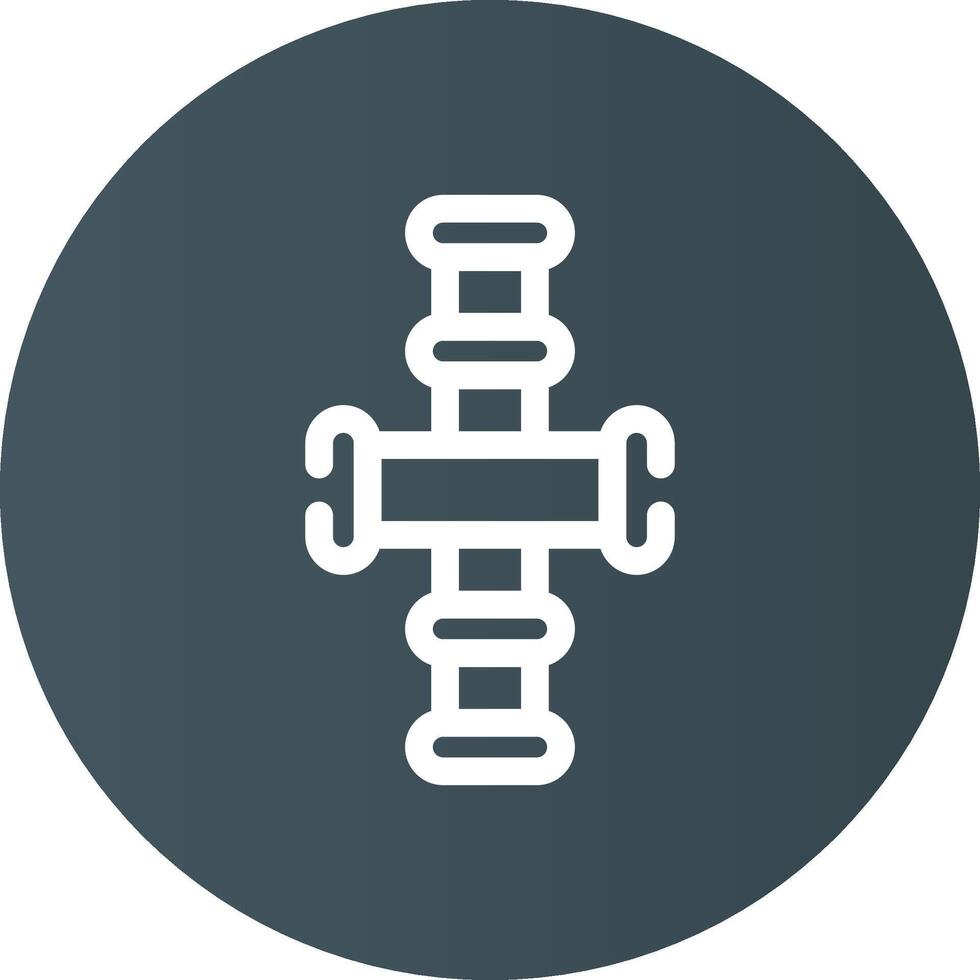 Pipeline Creative Icon Design vector