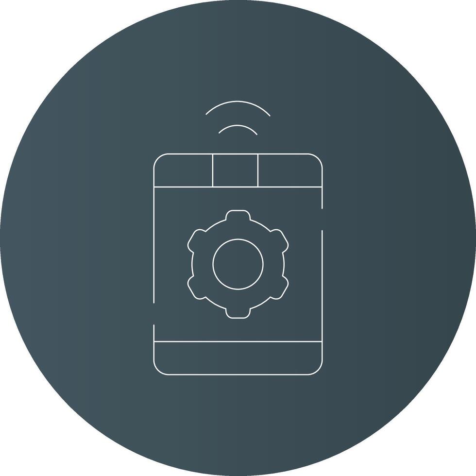 Smart Setting Creative Icon Design vector
