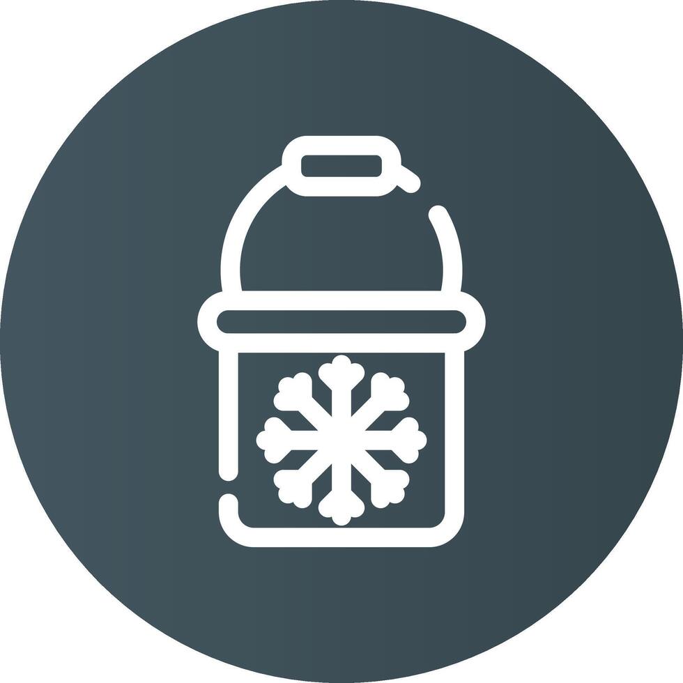 Frozen Bait Creative Icon Design vector