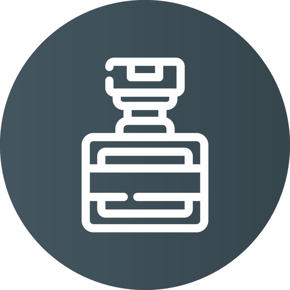 Perfume Creative Icon Design vector