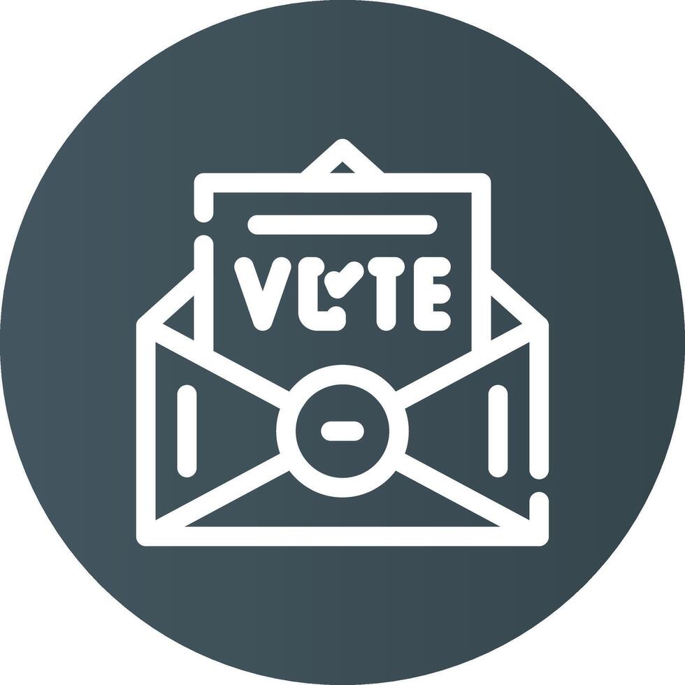 Vote Creative Icon Design vector