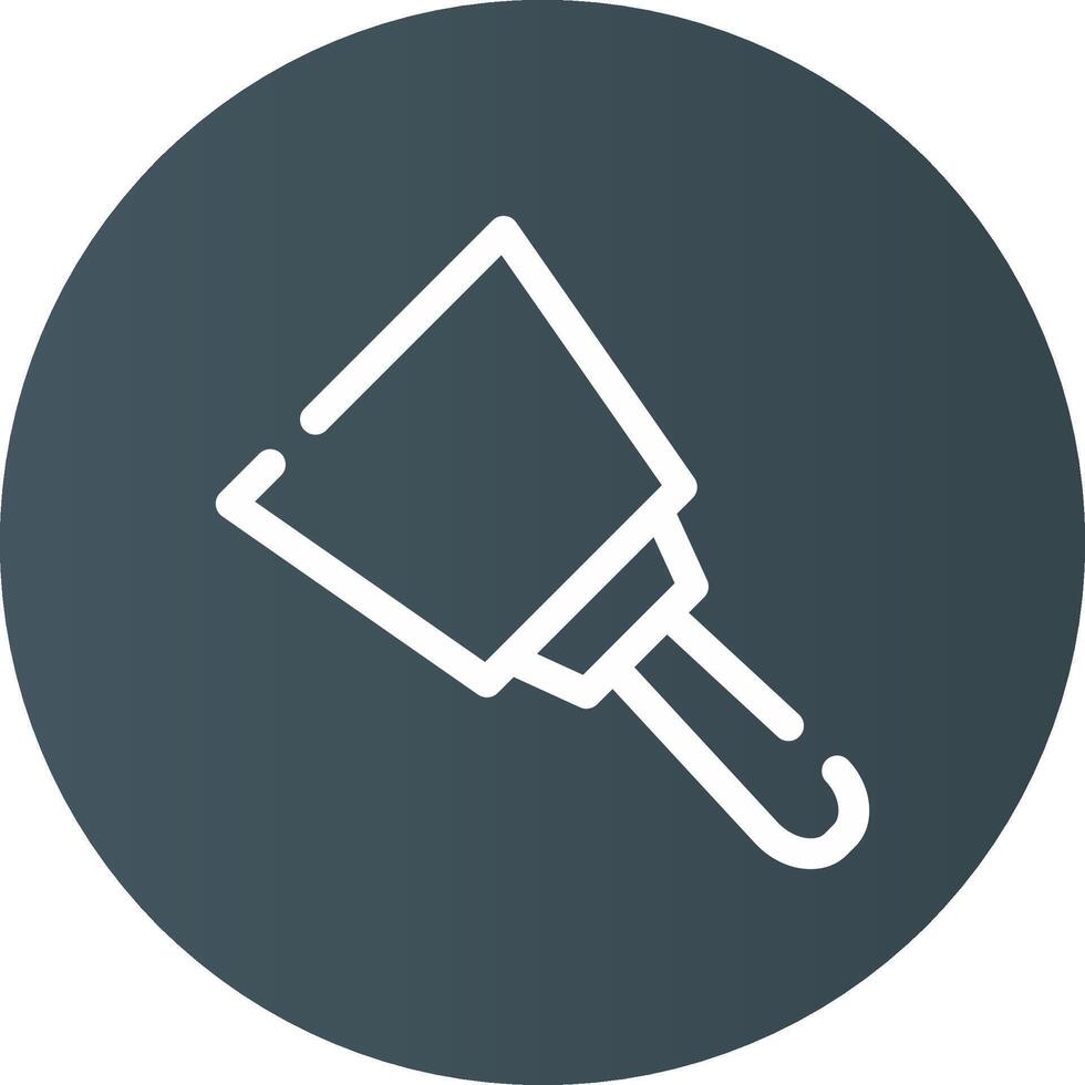 Paint Scraper Creative Icon Design vector