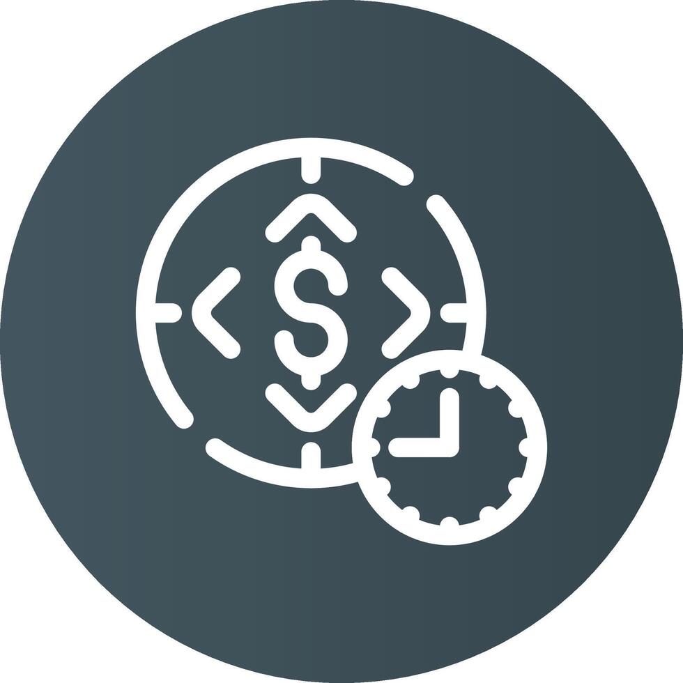Goal Expiry Creative Icon Design vector