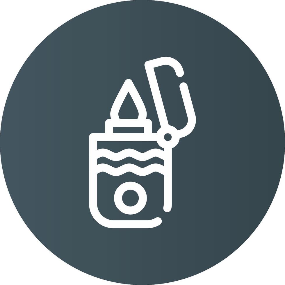 Lighter Creative Icon Design vector