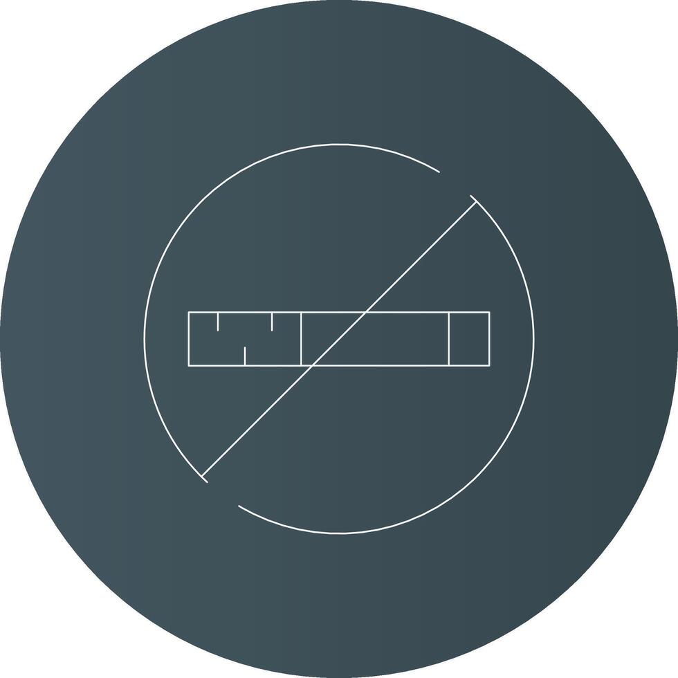 No Smoking Creative Icon Design vector