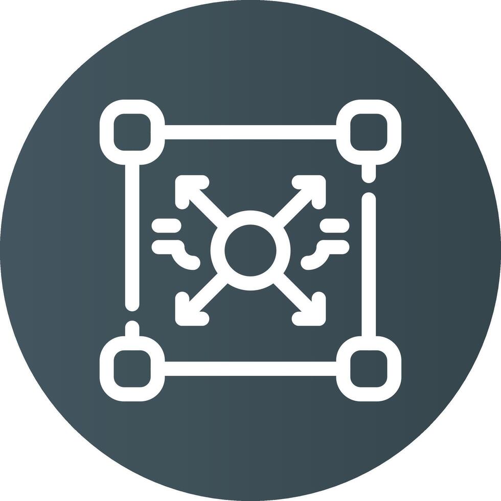 Contour Creative Icon Design vector