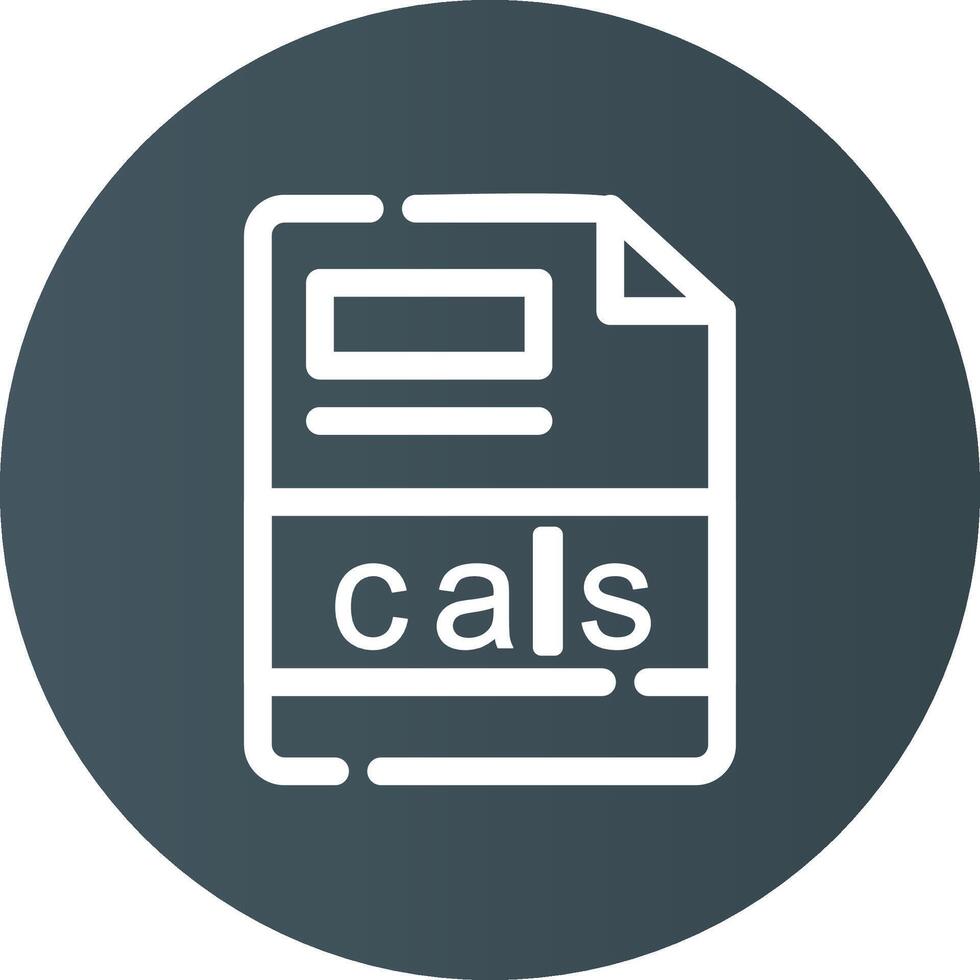 cals Creative Icon Design vector