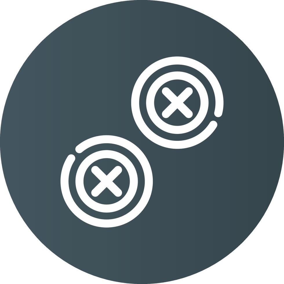 Buttons Creative Icon Design vector