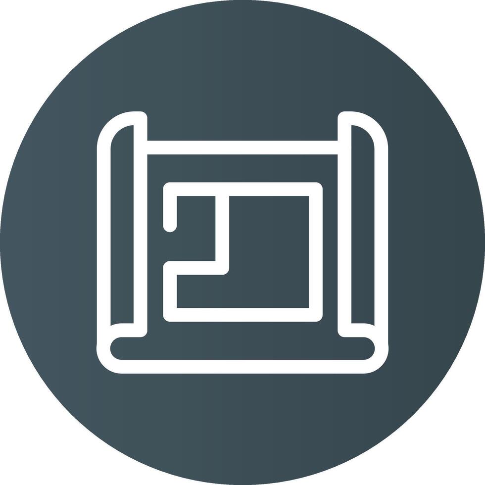 Blueprint Creative Icon Design vector