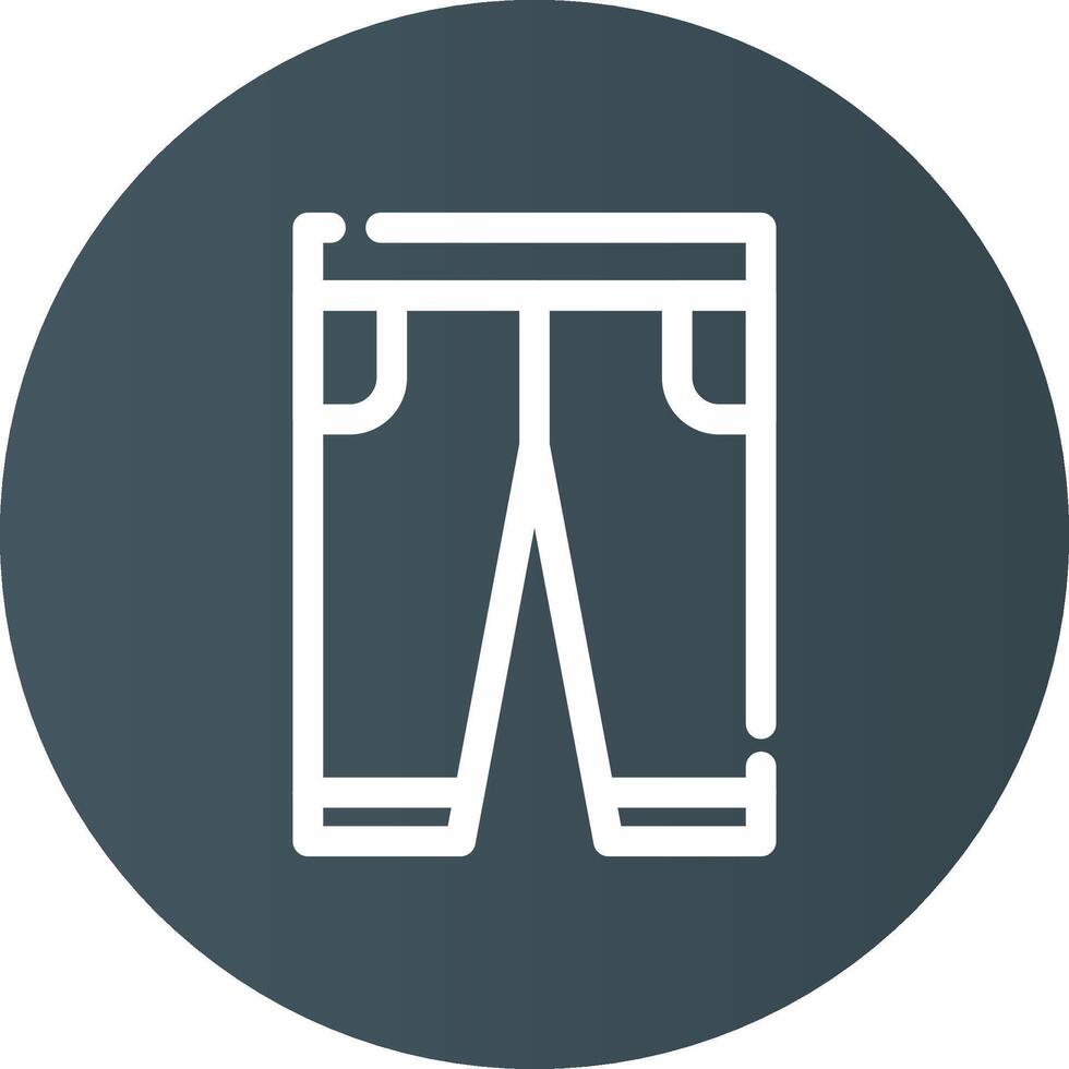 Pants Creative Icon Design vector