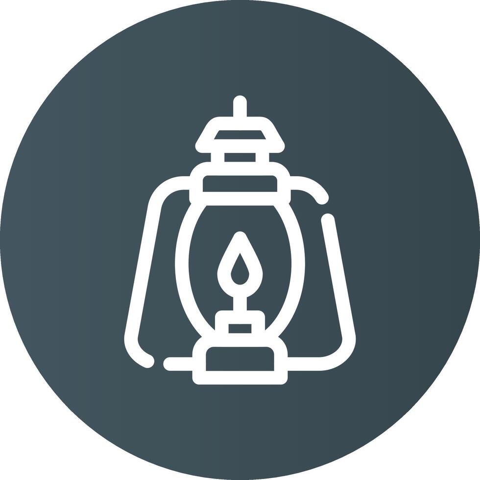 Lantern Creative Icon Design vector