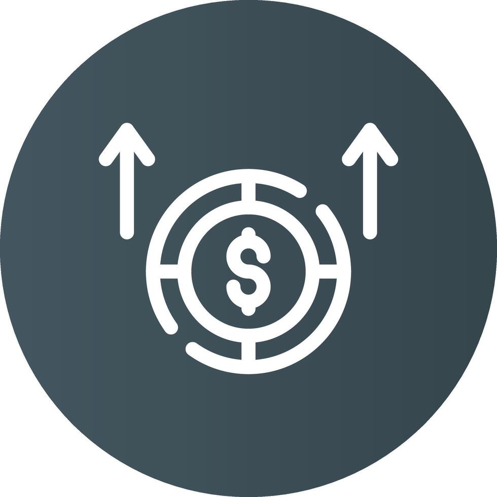 Cash Flow Creative Icon Design vector