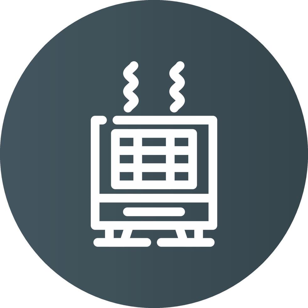 Heater Creative Icon Design vector