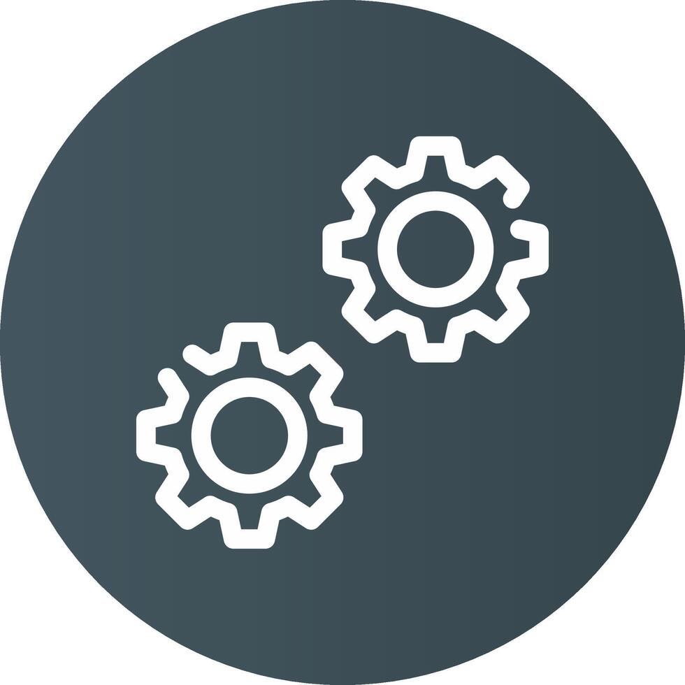 Settings Creative Icon Design vector