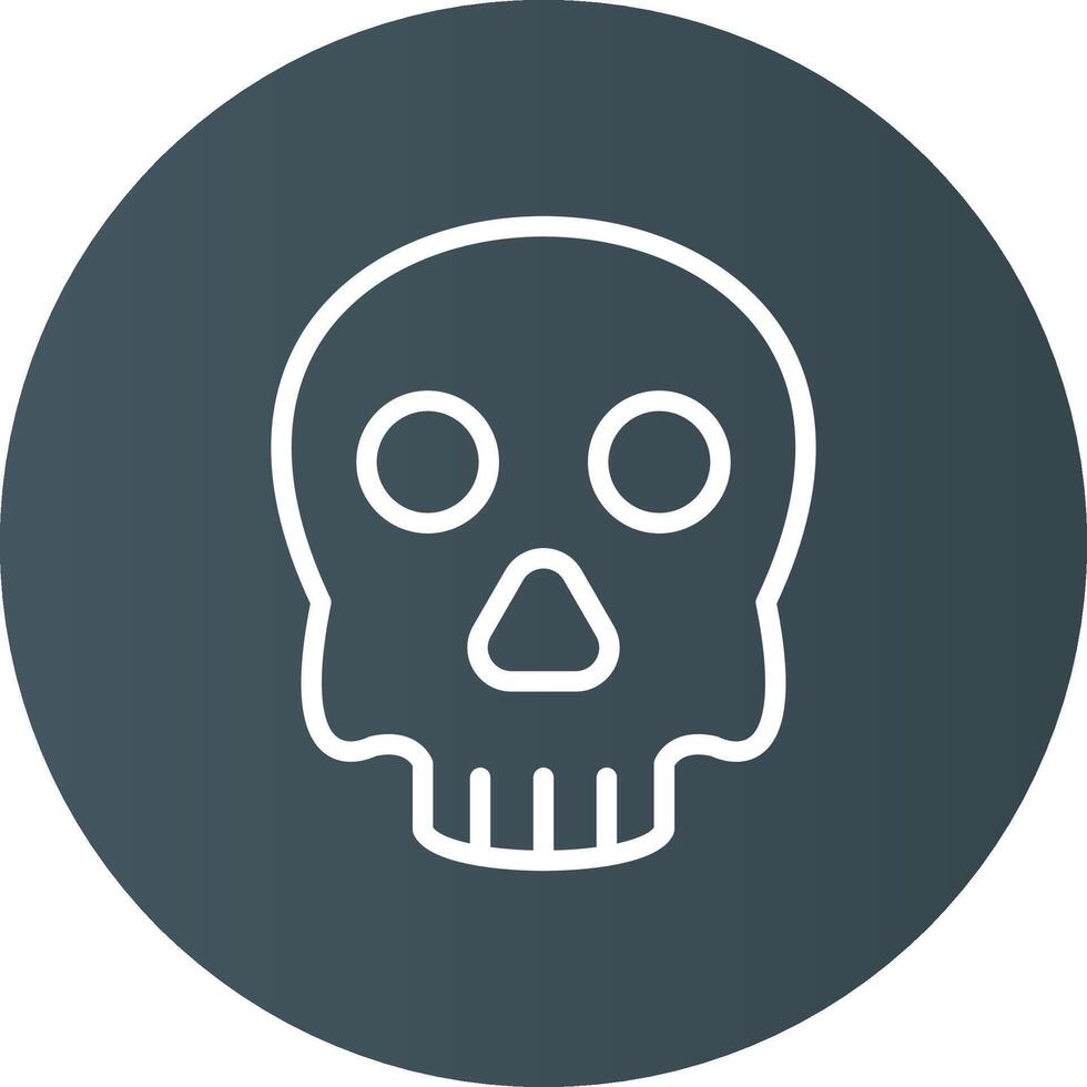 Skull Creative Icon Design vector