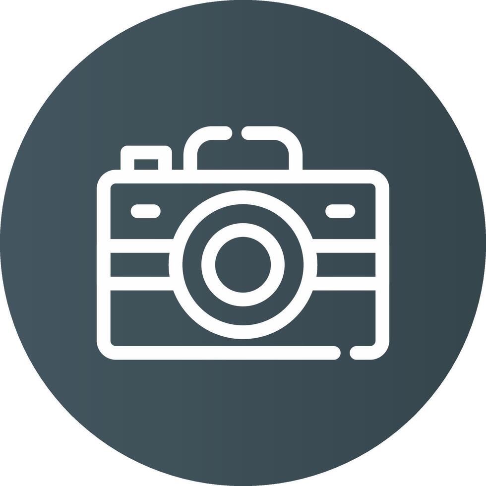 Photo Camera Creative Icon Design vector