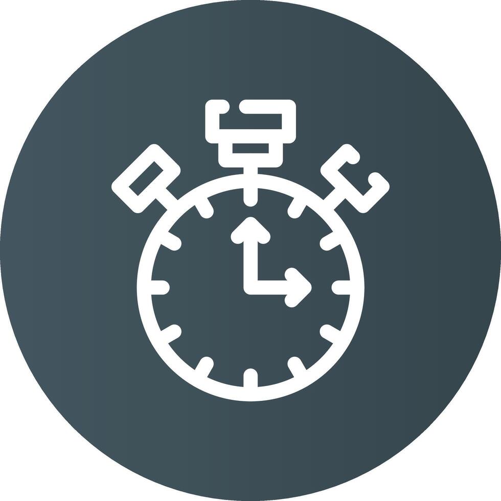 Timer Creative Icon Design vector