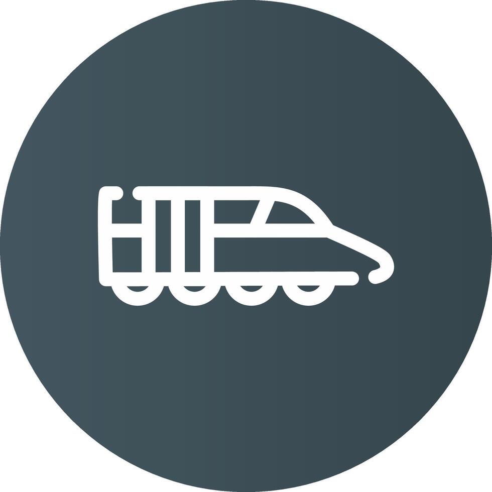 Train Creative Icon Design vector