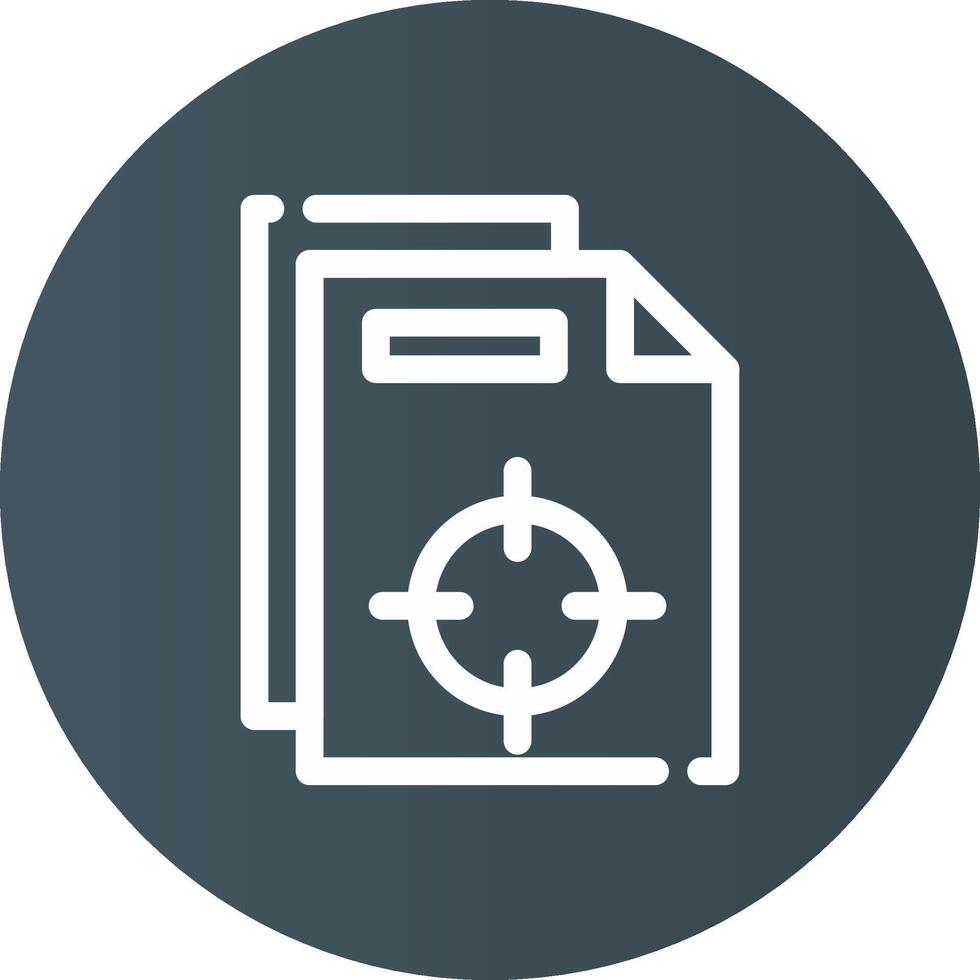 Registration Mark Creative Icon Design vector