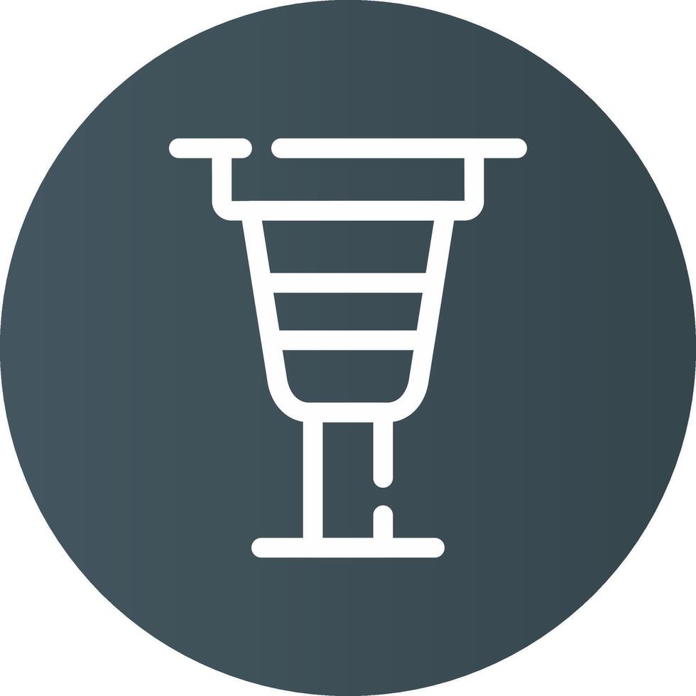 Peg Leg Creative Icon Design vector