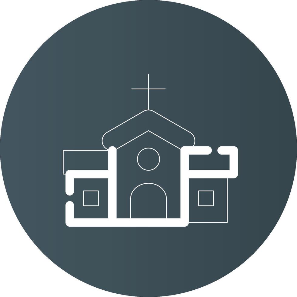 Chapel Creative Icon Design vector