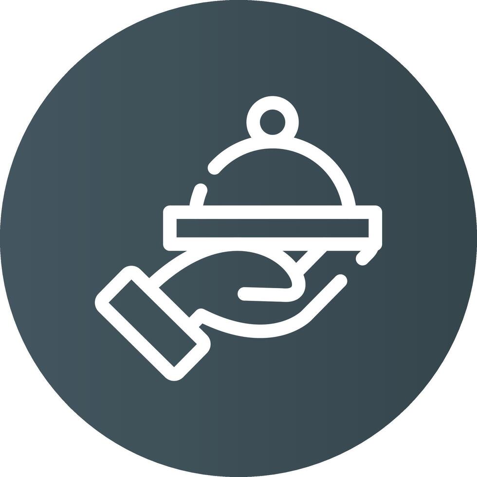 Room Service Creative Icon Design vector