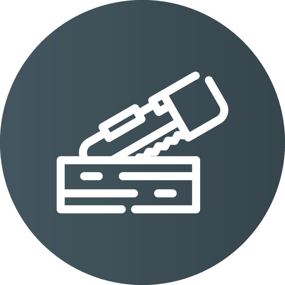 Woodworking Creative Icon Design vector