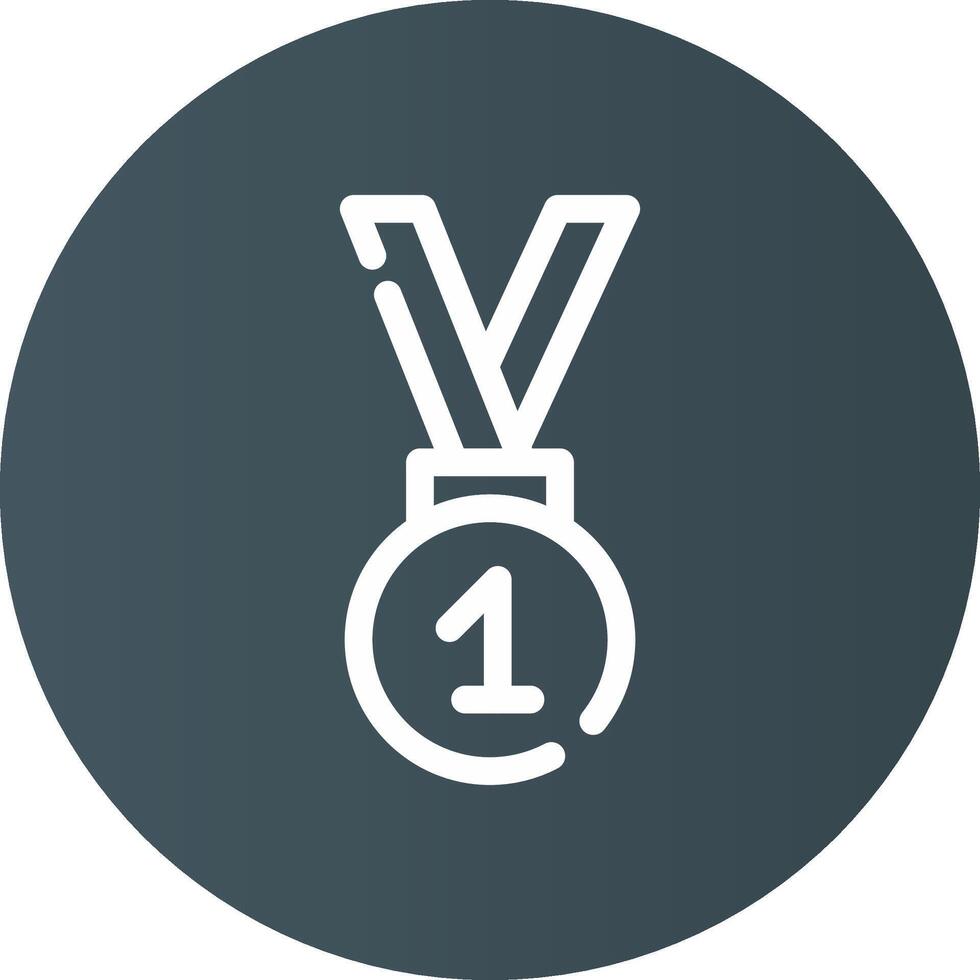 Medal Creative Icon Design vector