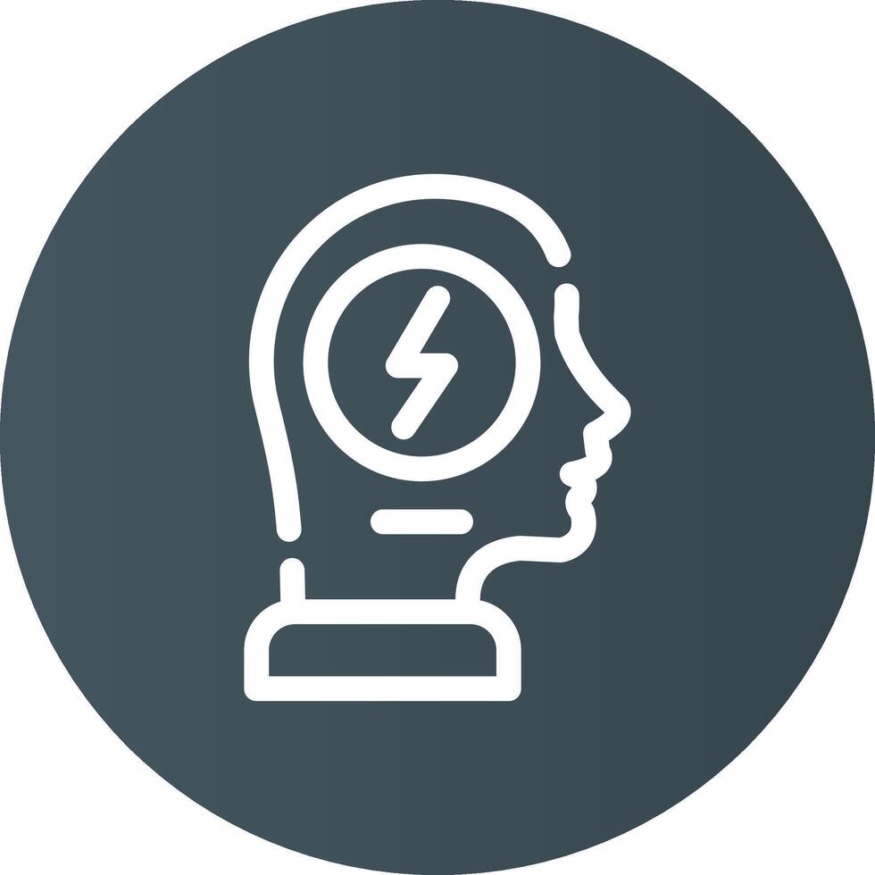 Brainstorm Creative Icon Design vector