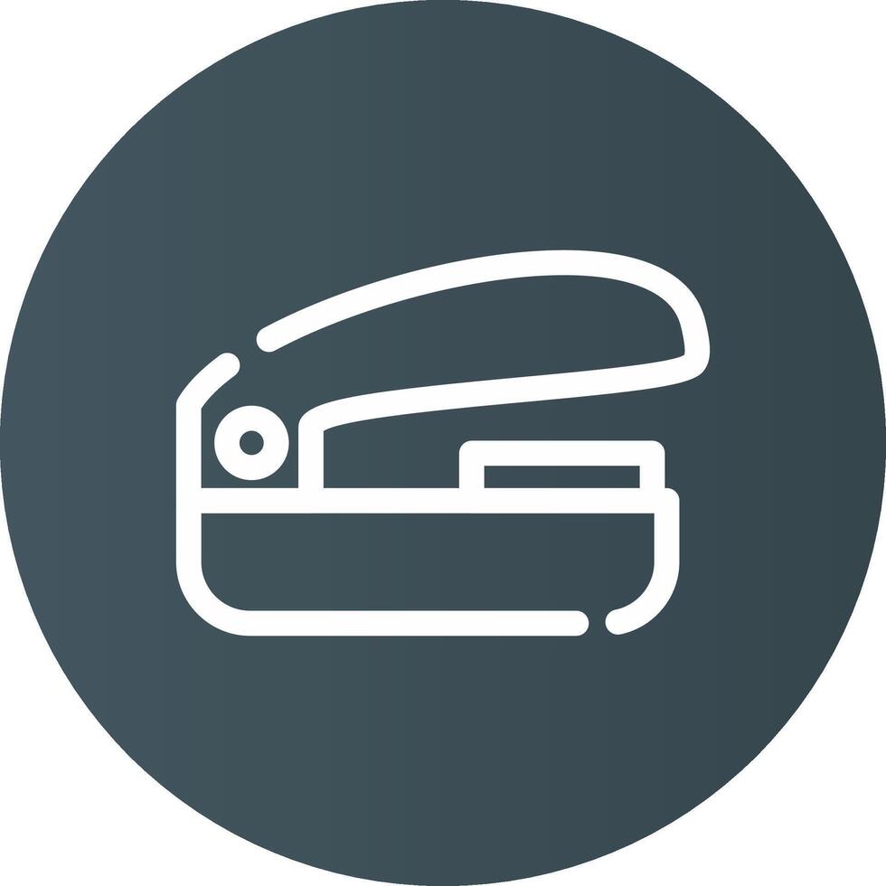 Stapler Creative Icon Design vector