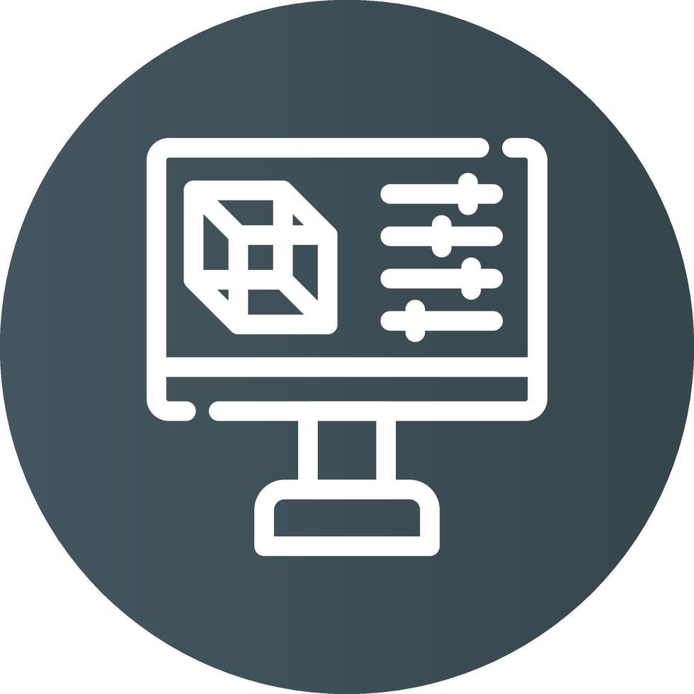 Simulation Creative Icon Design vector
