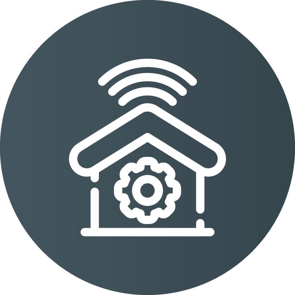 Home Automation Creative Icon Design vector