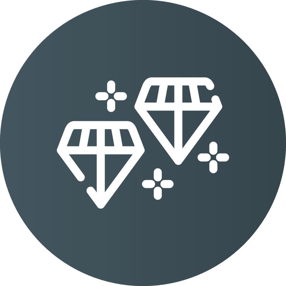 diamantes creativo icono diseño vector