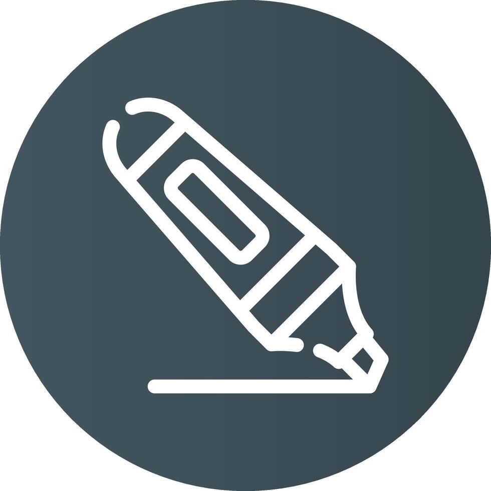 Marker Creative Icon Design vector