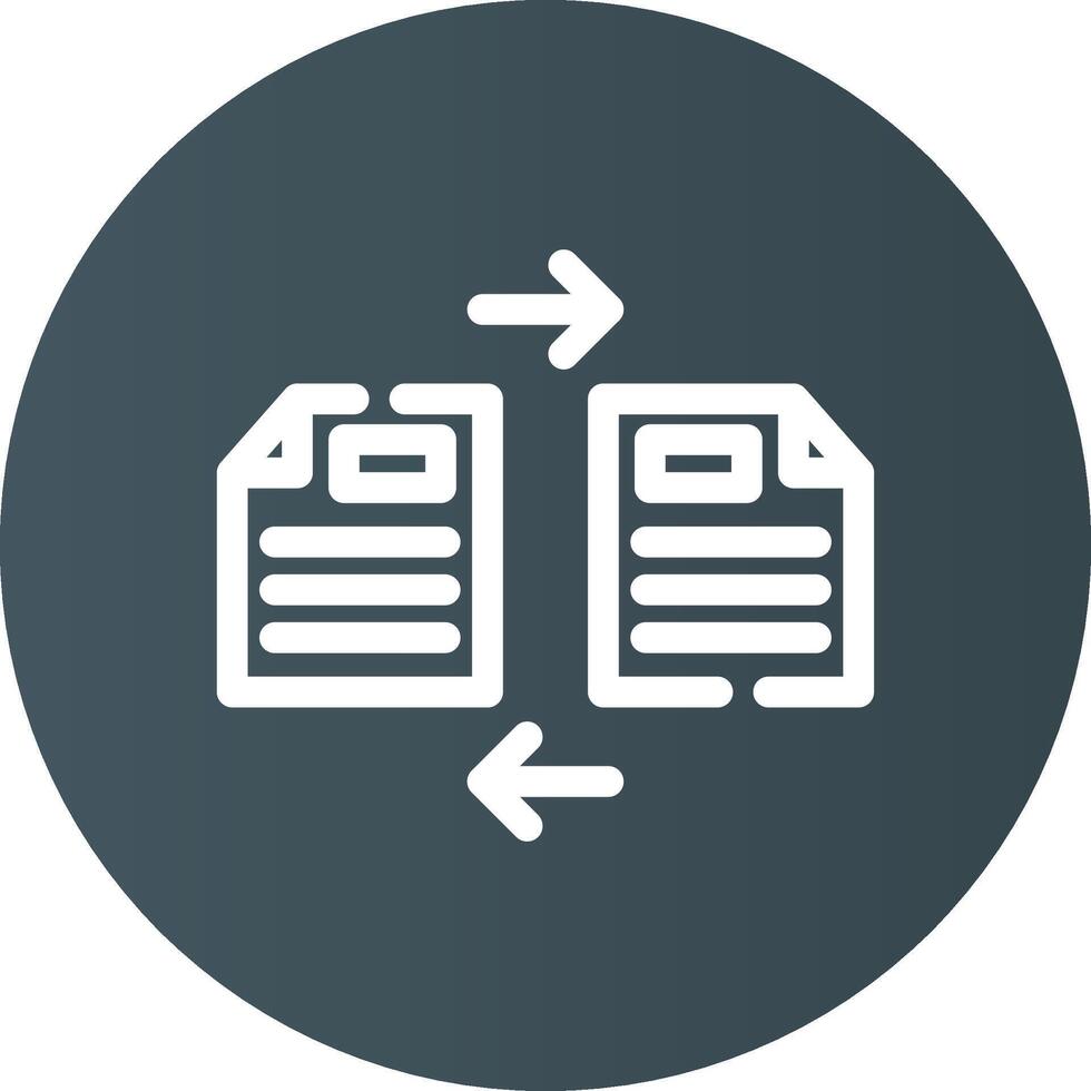 Files Exchange Creative Icon Design vector