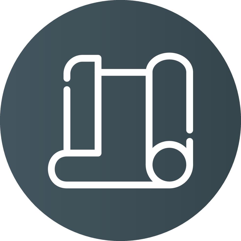 Paper Roll Creative Icon Design vector