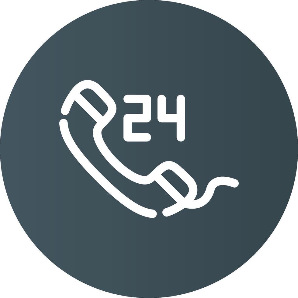 Emergency call Creative Icon Design vector