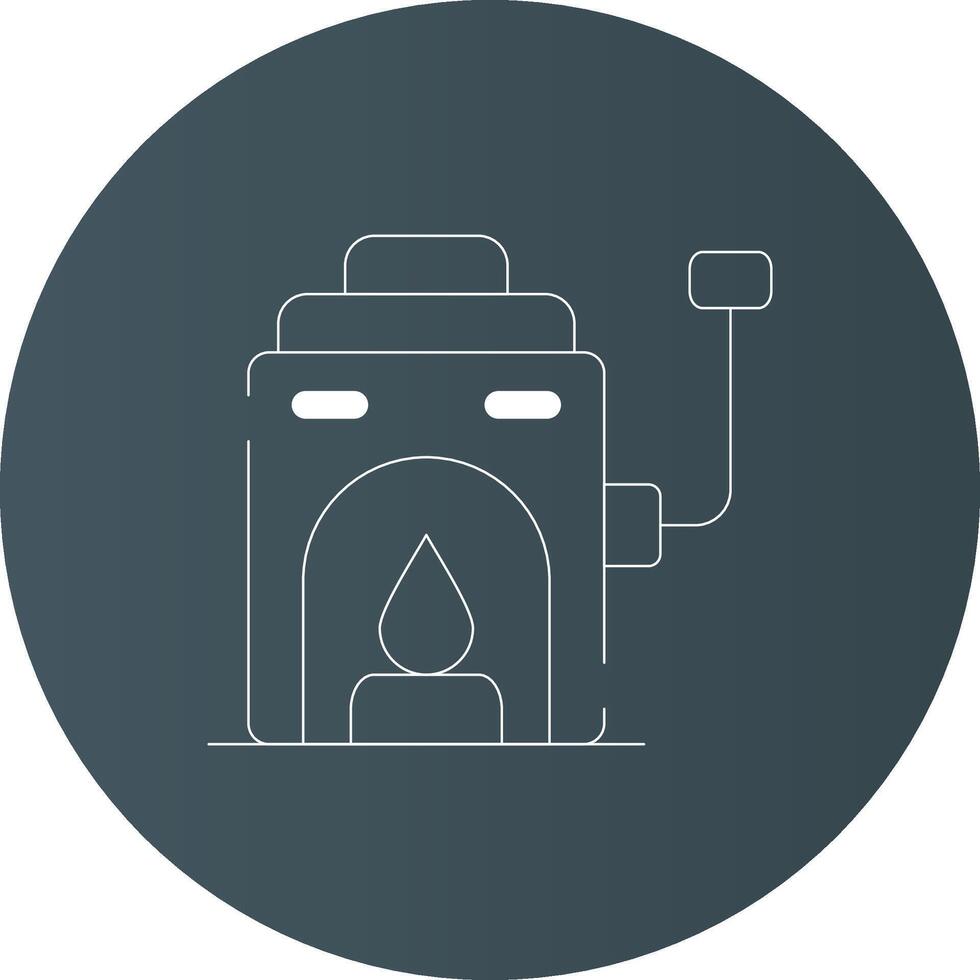 Furnace Creative Icon Design vector