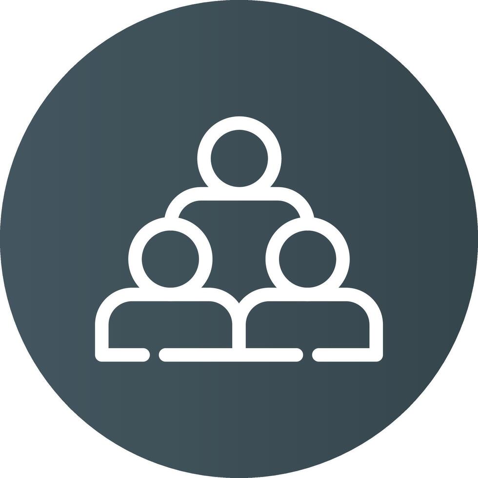 Audience Creative Icon Design vector